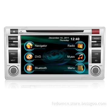 6.2 Inch TFT LCD Touch Screen Car DVD GPS Navigation System for Hyundai New Santa Fe with Bluetooth+Radio+iPod+Video